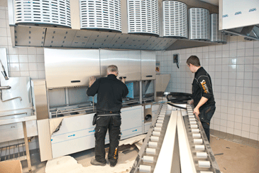 Installation av tunneldiskmaskiner, Clarion Sense i Luleå